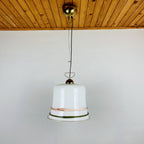 Vintage murano pendant lamp Italy 1970s Space age Retro lighting