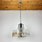 Toni Zuccheri Murano Glass Cube Chandelier for VeArt, 1970s