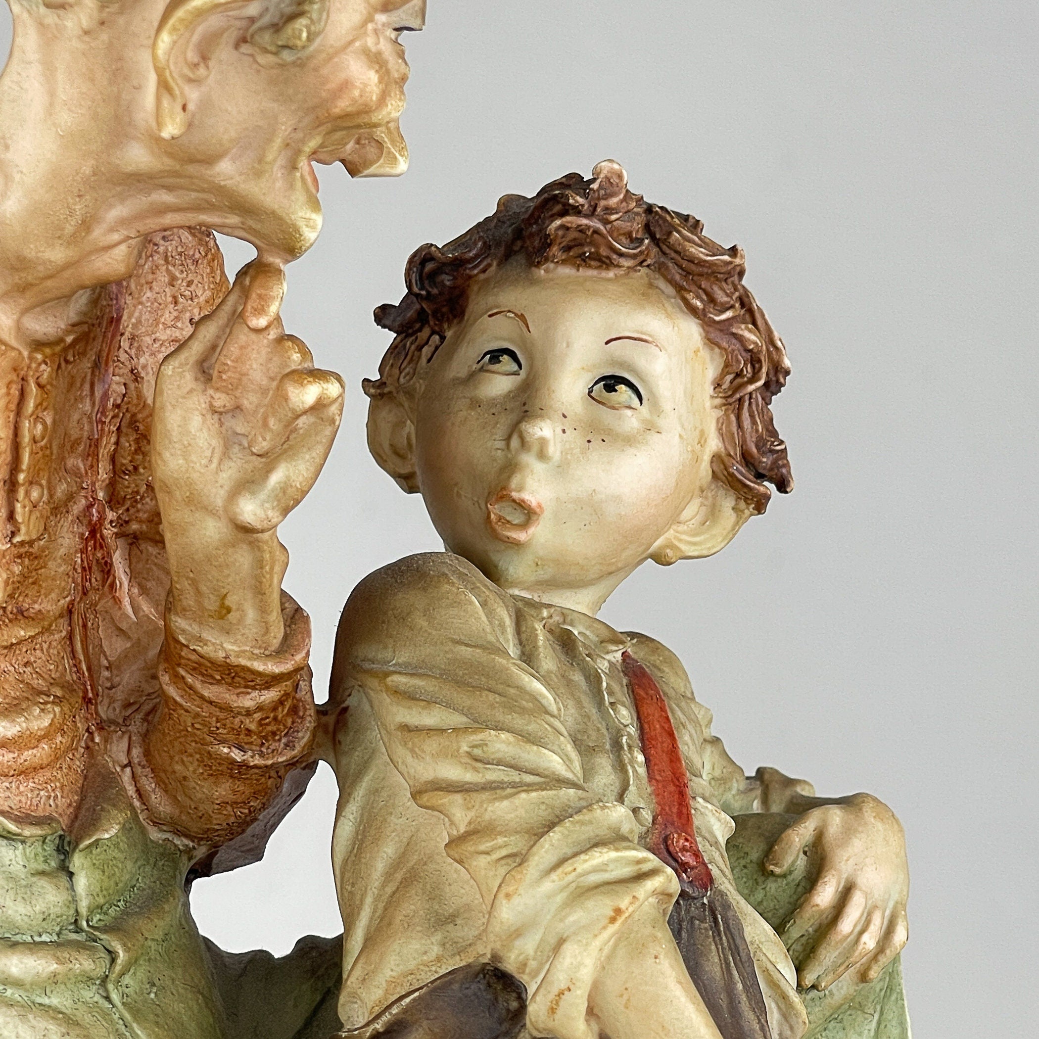 Original ceramic sculpture by Giuseppe Armani for Capodimonte, Italy 1970s, Vintage home decor