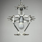 Classic Murano chandelier Tronchi by Venini, Italy 1960s
