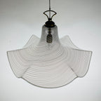 Murano glass pendant lamp Italy '70s Mid-century modern lighting
