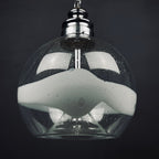 Large Murano Pendant Lamp: Ettore Fantasia & Gino Poli, 1960s Space Age