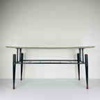 Vintage coffee table Italy 1950s Art deco Mid-century Italian Modern
