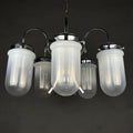 Mid-Century Murano Glass Chandelier - Italian Space Age Lighting