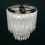 Classic Murano chandelier Tronchi by Venini, Italy 1960s