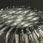 Vintage Bohemian glass ashtray by Bohemia Crystal, Czechoslovakia, 1970s