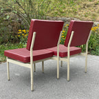 Vintage Anonima Castelli Lounge Chairs & Coffee Table: Italian Mid-Century Modern Set