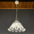 Vintage Murano Glass Fazzoletto Pendant Lamp - Mid-Century Italian Lighting