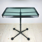 Large black coffee table by Allegri Arredamenti, Italy 1970s