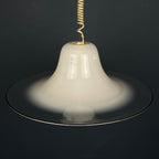 Cinea pendant lamp by Giusto Toso for Leucos Italy 1970s Mid-century italian modern lighting