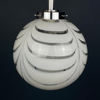 Murano Glass Pendant Lamp, Italy 1960s, Mid-century modern, Retro lighting