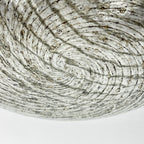 Vintage La Murrina Swirled Murano Glass Pendant Lamp - 1970s Italian Lighting