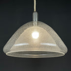 Carlo Nason Murano Glass Pendant Lamp - Mazzega Italian Lighting 1960s