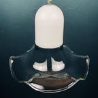 Murano Glass Pendant Lamp: Mid-Century Italian Lighting, 1970s