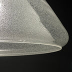 Carlo Nason Murano Glass Pendant Lamp - Mazzega Italian Lighting 1960s