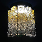 Original vintage wall lamp Tronchi by Venini, Italy 1960s