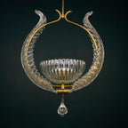 Murano chandelier by Ercole Barovier Barovier & Toso, Italy 1930s