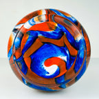 Carlo Moretti Murano Glass Vase: Hand-Cut Italian Art, 1970s