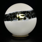 Mid-Century Modern Murano Glass Table Lamp: Italian 1970s Lighting