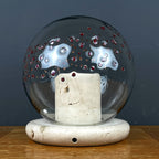 Murano Glass Table Lamp by La Murrina Italy 1970s Mid-century Modern Italian lighting