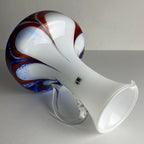 Murano glass hand-cut pitcher by Carlo Moretti Italy 1970s original murano jug