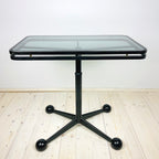 Large black coffee table by Allegri Arredamenti, Italy 1970s