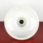 Vintage glass lamp Yugoslavia '70s Mid-century ceiling lamp Retro lighting