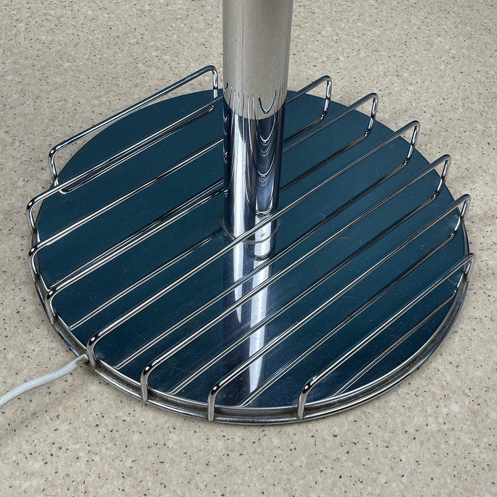 Vintage Chrome Floor Lamp by Adalberto Dal Lago for Esperia, 1960s Italian Lighting