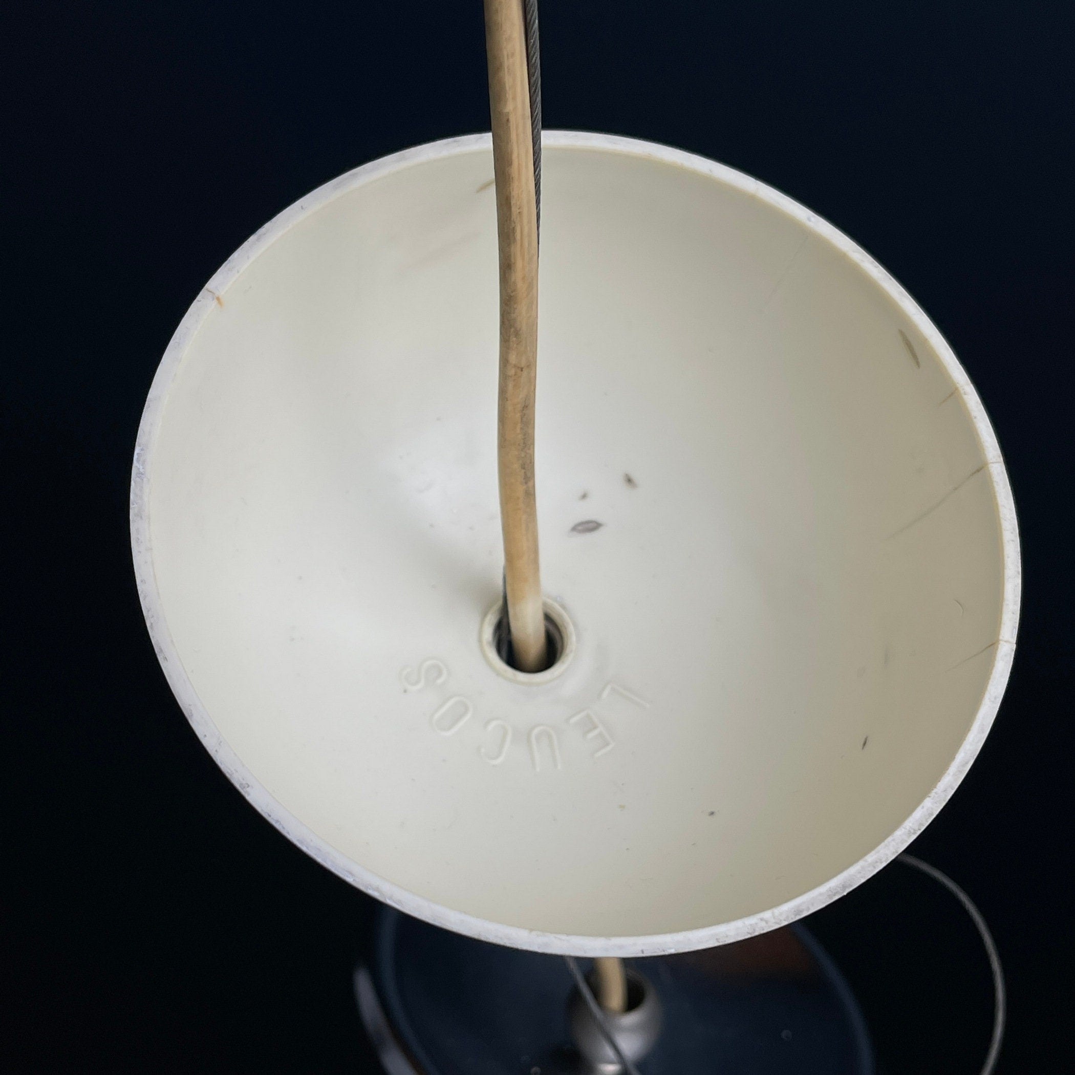 [Reserved, included shipping] Murano pendant lamp Egg by Leucos, Italy 1960s Mid-century italian modern lighting