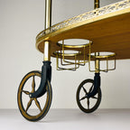 Vintage Bar Cart by MB, Italy 1960s, Mid-Century modern