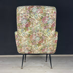 Mid-century modern armchair Lady by Marco Zanuso Italy 1960s Vintage italian modern lounge chair