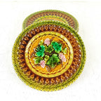 Villeroy & Boch Majolica Plate: 70s Retro Grape Decor