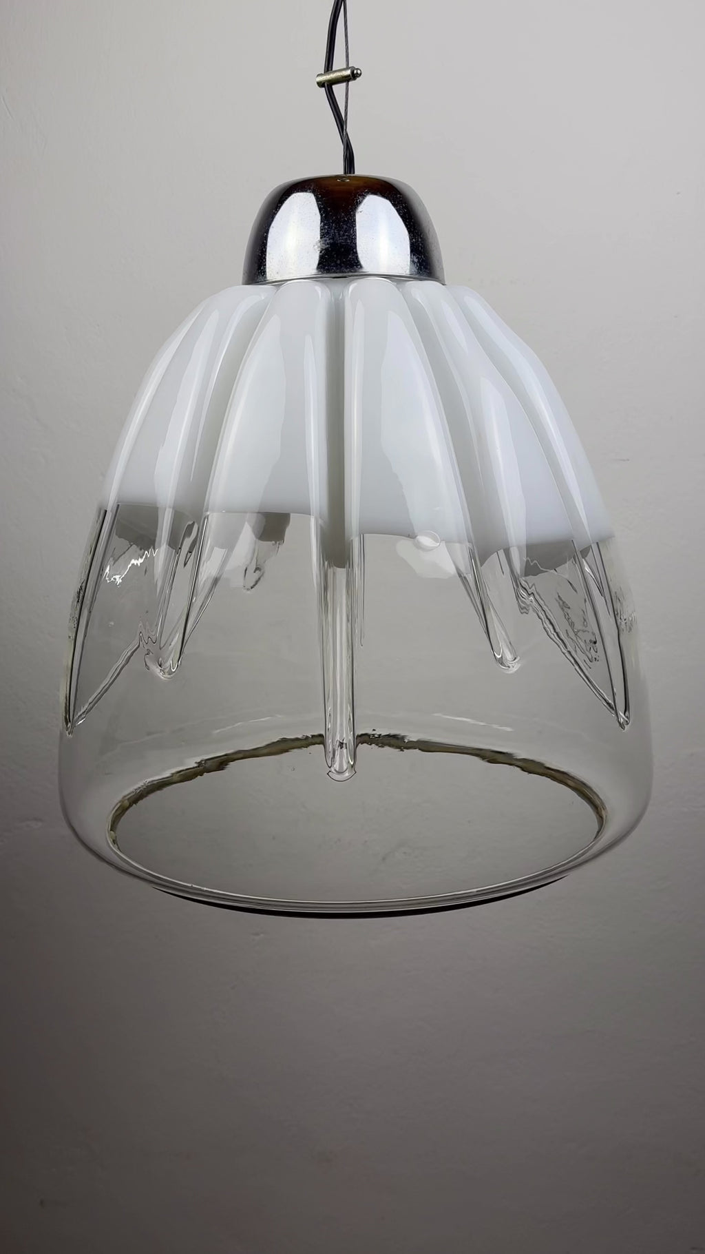 Original Murano Pendant Lamp by Toni Zuccheri for VeArt, Italy 1960s